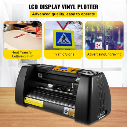 Vinyl Cutter Plotter – Snijplotter – Stickersnijder – Snijmachine – Vinylsnijder – 14 Inch Snijbreedte – Nauwkeurige Snijprecisie