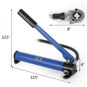 Vevor - Hydraulische Krimptang - Deelbare Hydraulische PEX Pijp Krimptang - U/V/TH-vormige bekken - Handbediend Persgereedschap - Loodgietersgereedschap - Koperen Roestvrijstalen Buizenradiaalpers