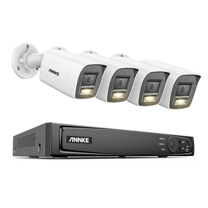 8-kanaals IP NVR Beveiligingssysteem – CCTV Camera Set – Surveillance Systeem – Bewakingscamera – Beveiligingscamera – 12MP Ultra HD Resolutie – IP67 Waterdichte Behuizing
