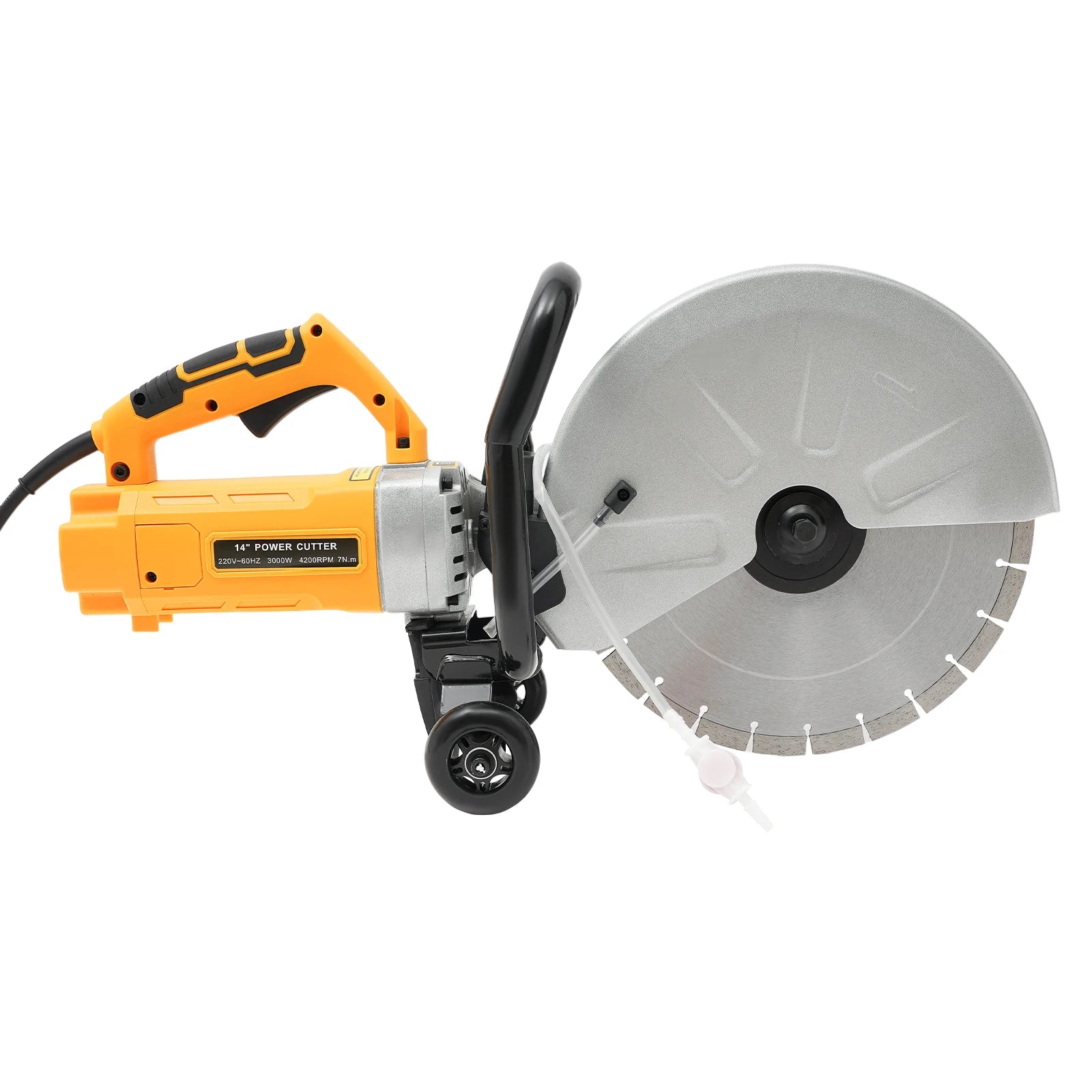 Elektrische Zaag – Wandfrees – Betonzaag – Tegelzaag – Sleufzaag – 3000W Motor – 350 Mm Zaagblad - QUORE