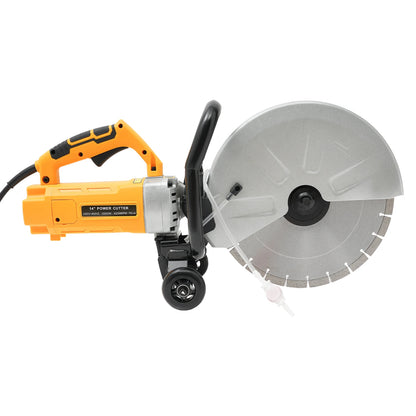 Elektrische Zaag – Wandfrees – Betonzaag – Tegelzaag – Sleufzaag – 3000W Motor – 350 Mm Zaagblad - QUORE