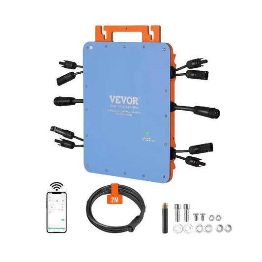 Micro-Omvormer – Zonne-Omvormer – DC Omvormer – Zonnepaneel Omvormer – 1200W Vermogen – IP67 Waterdicht
