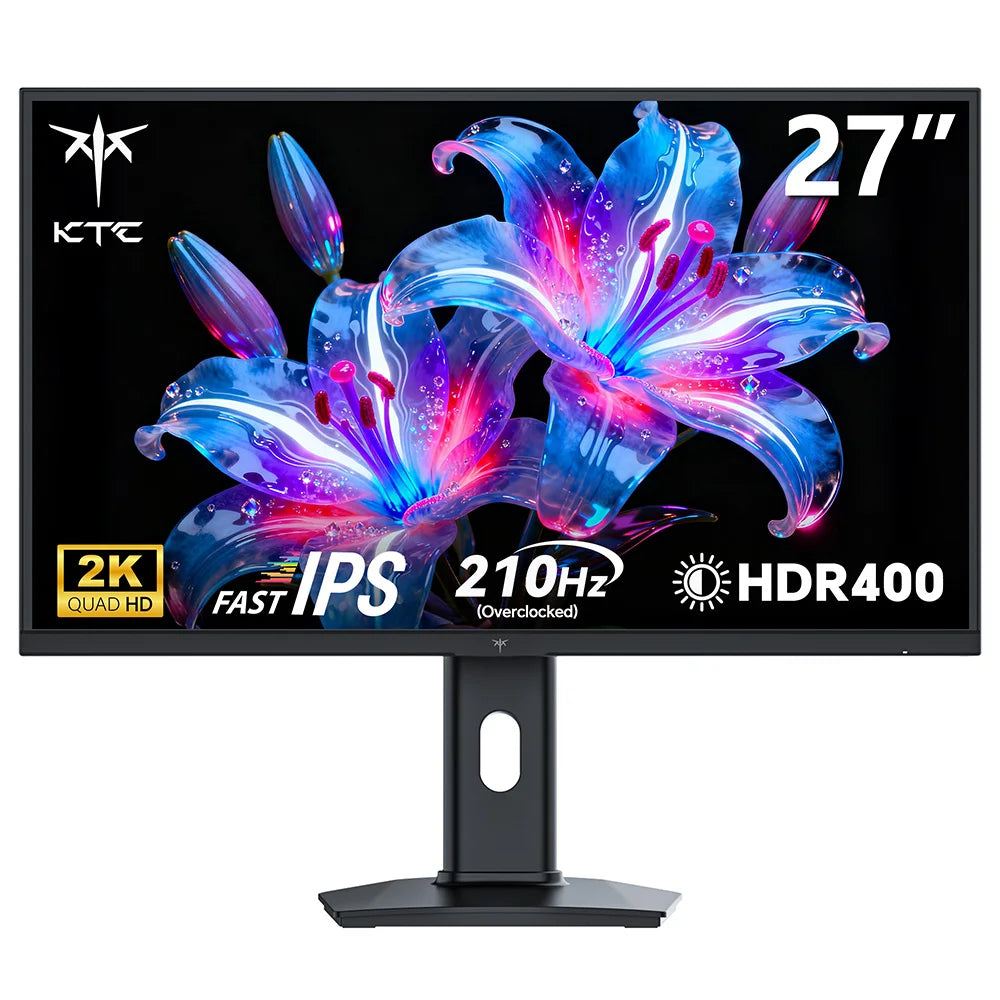 Gaming Monitor – Gamingscherm – Gaming Display – Game Monitor – 27 inch QHD – 210Hz Verversingssnelheid – Fast IPS Paneel - QUORE