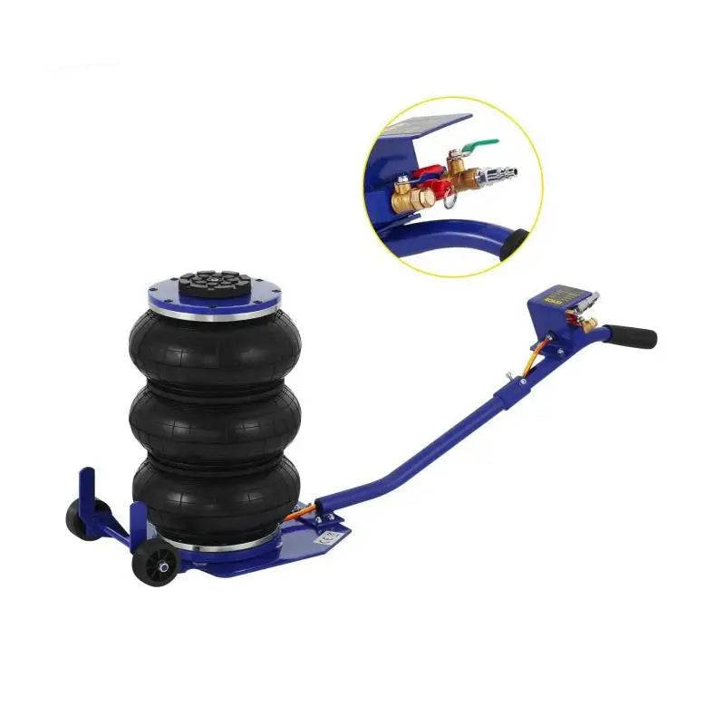 Pneumatische Autokrik – Luchtkussen Krik – Hydraulische Krik – Garagekrik – Heft Vermogen 5 Ton – Snel Heffen