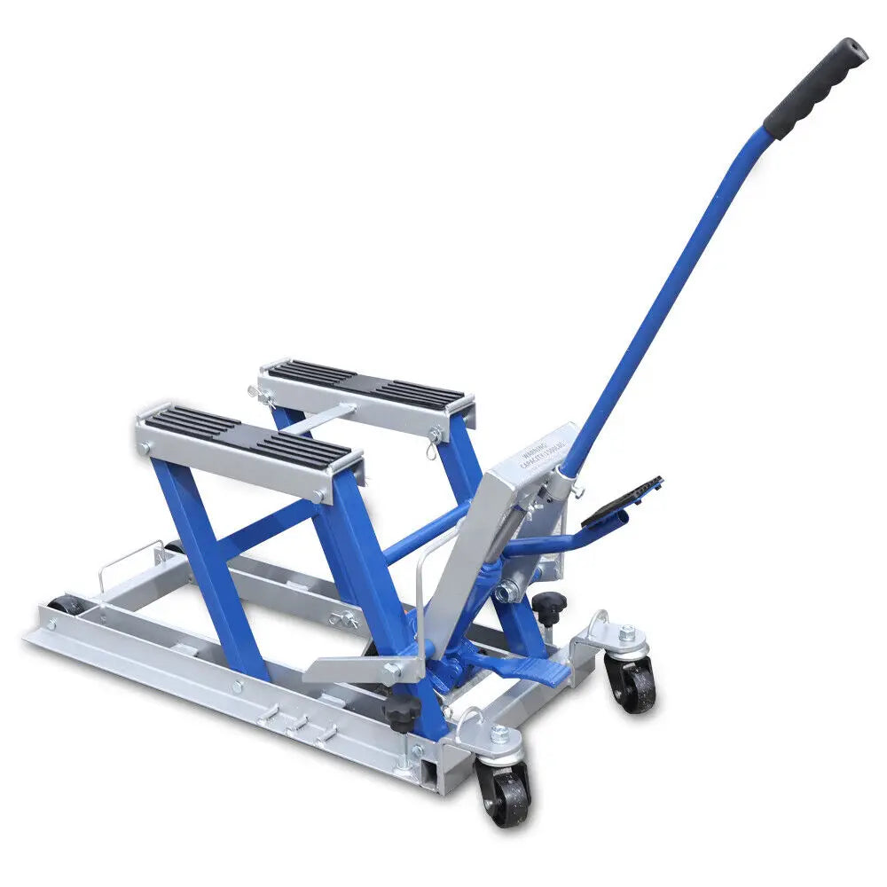 Motorlift – Motorheftafel – Motorkrik – Motorstandaard – Hydraulische Krik – Max. Draagvermogen 680 kg – Verstelbare Werkhoogte 11,5-37,5 cm