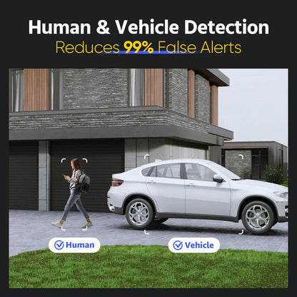 ANNKE Smart Dual-Light HD POE Video Security System 16CH 12MP NVR H.265+ With 12X 12MP Weatherproof Surveillance IP Cameras