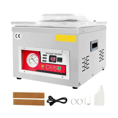 Chamber Vacuum Sealer – Vacumeermachine – Vacuümmachine – Vacuum Sealer – Voedselverpakking – 180W Motor – 33x25 Cm Sealing