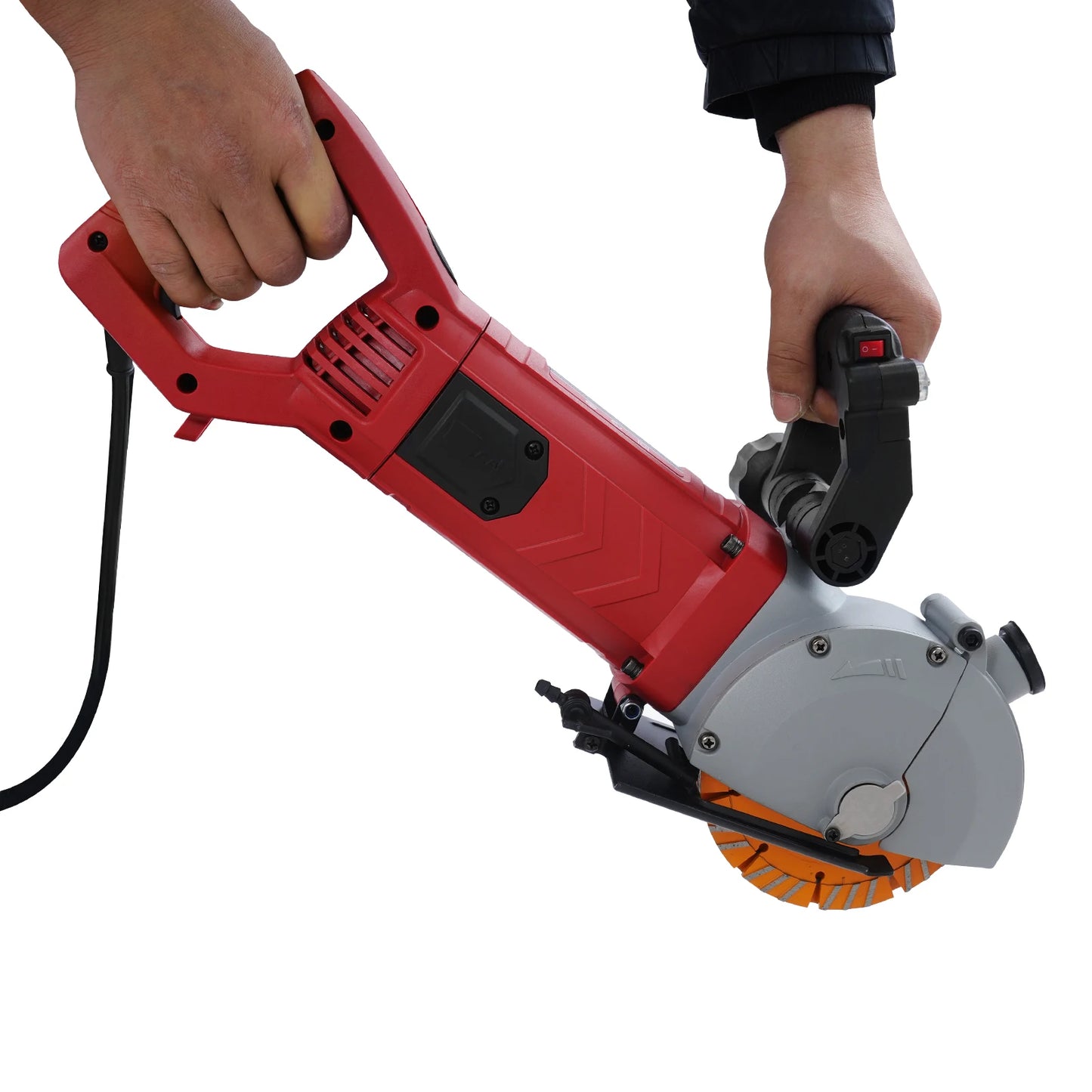 Groefzaag – Betonzaag – Muurzaag – Bouwzaag – 4800W Koperen Motor – Instelbare Zaagdiepte Tot 41 Mm