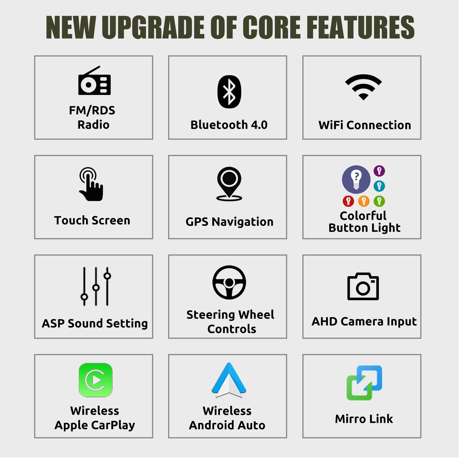 ESSGOO Android 15 Carplay Car Radio For Volkswagen  VW Touareg Transporter T5 Multivan Car Radio Multimedia Player GPS WiFi RDS - QUORE