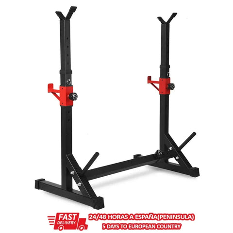 Adjustable Rack for WEIGHTS, SQUAT TRAINING, Disc Support, Free Shipping, 3 DAYS to Spain