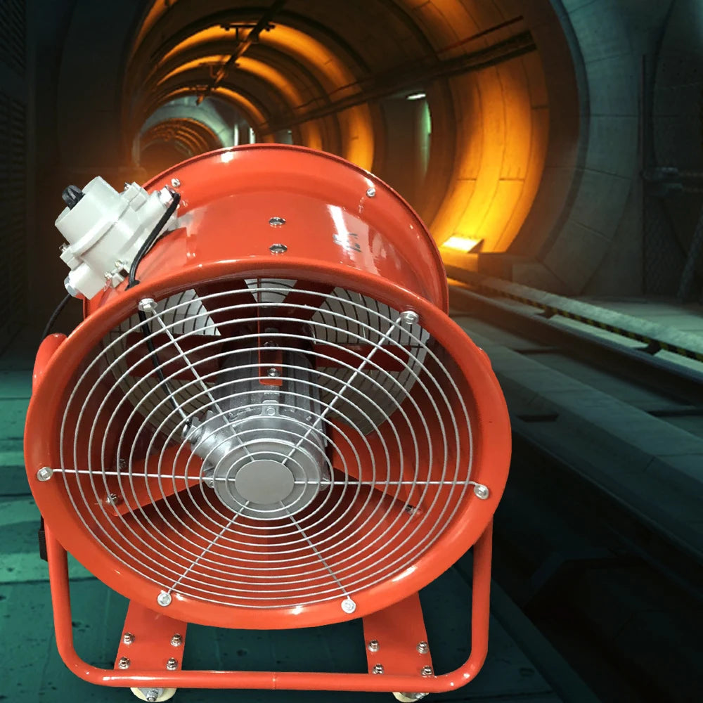 Vloerblazer – Industriële Ventilator – Werkplaats Ventilator – Luchtverfrisser – Ventilator Met 1.1 kW Motor – 150 m³/min Luchtvolume