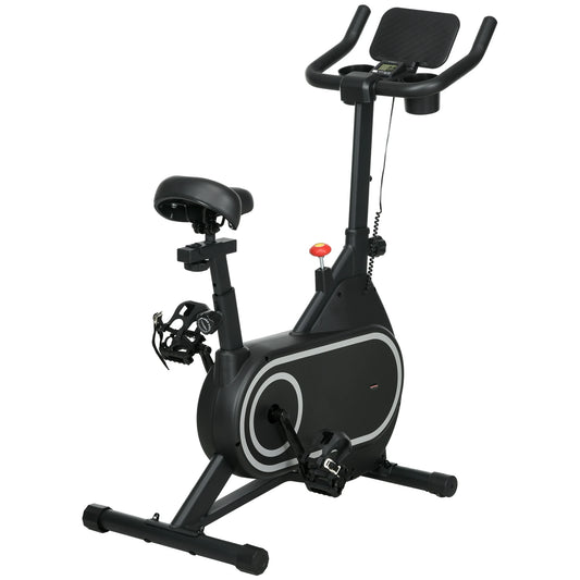 Indoor bikes - Exercise bikes - Spinning bike - Indoor bikes - Fitness bike - Indoor cycle - Indoor bike - Exercise bike - with wheels - Adjustable black seat and handlebars