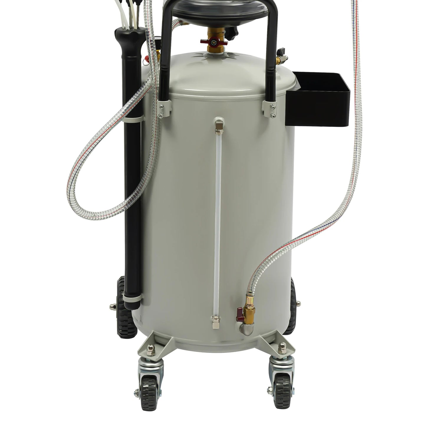 Afvalolie Opvangtank – Olie Afvoersysteem – Olieopvang – Olie Aftapstation – Olieopvangbak – 72 Liter Capaciteit – Verstelbare 360° Trechter Met Veiligheidsklep