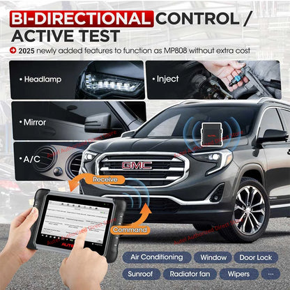 OBD Scanner - OBD2 - Auto Scanner - Auto uitlezen - Diagnose Apparatuur voor Auto's - Bluetooth Car Diagnostic Tool - Android Touchscreen - Auto Code Reader - Resetfuncties - Multisysteem Test - QUORE