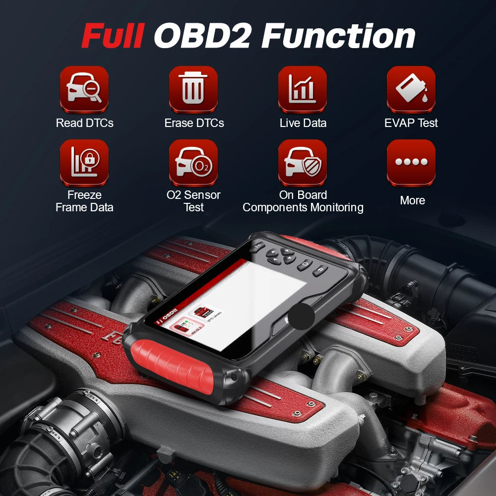 Professionele Auto Diagnosetool – OBD-II Scanner – Auto Scanner – Foutcode Lezer – Diagnosesysteem – Wifi Draadloos – Onderhoudsfuncties