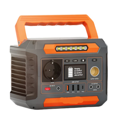 Draagbare Powerstation – Mobiele Energiebron – Noodstroomvoorziening – Camping Accu – 200W Continue Stroom – 4 USB-Poorten