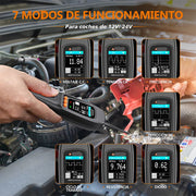 PB500 - Diagnosecomputer - Storing Verwijderen - Uitleesapparatuur Auto - Diagnose Auto - 7 testmodi (DC-spanning, AC-spanning, frequentie, duty cycle, detectie van brandstofinjectiecircuit, weerstand, diode)