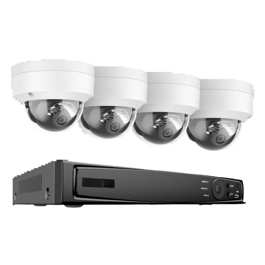 Beveiligingssysteem 8-kanaals – 4K Camera Set – IP Camera Systeem – CCTV Beveiliging – NVR Recorder – Ultra HD 8MP Beelden – Nachtzicht Met Dubbele Verlichting