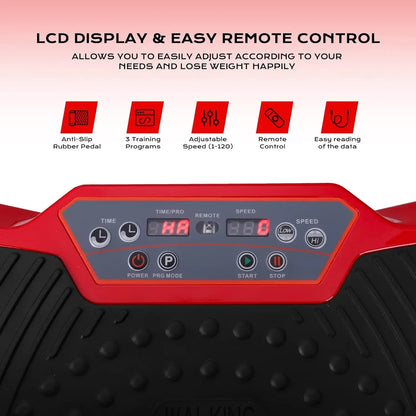 Vibration Plate Exercise Machine Vibration Platform Machine Whole Body Workout Fitness Home Training Ultra Quiet - QUORE