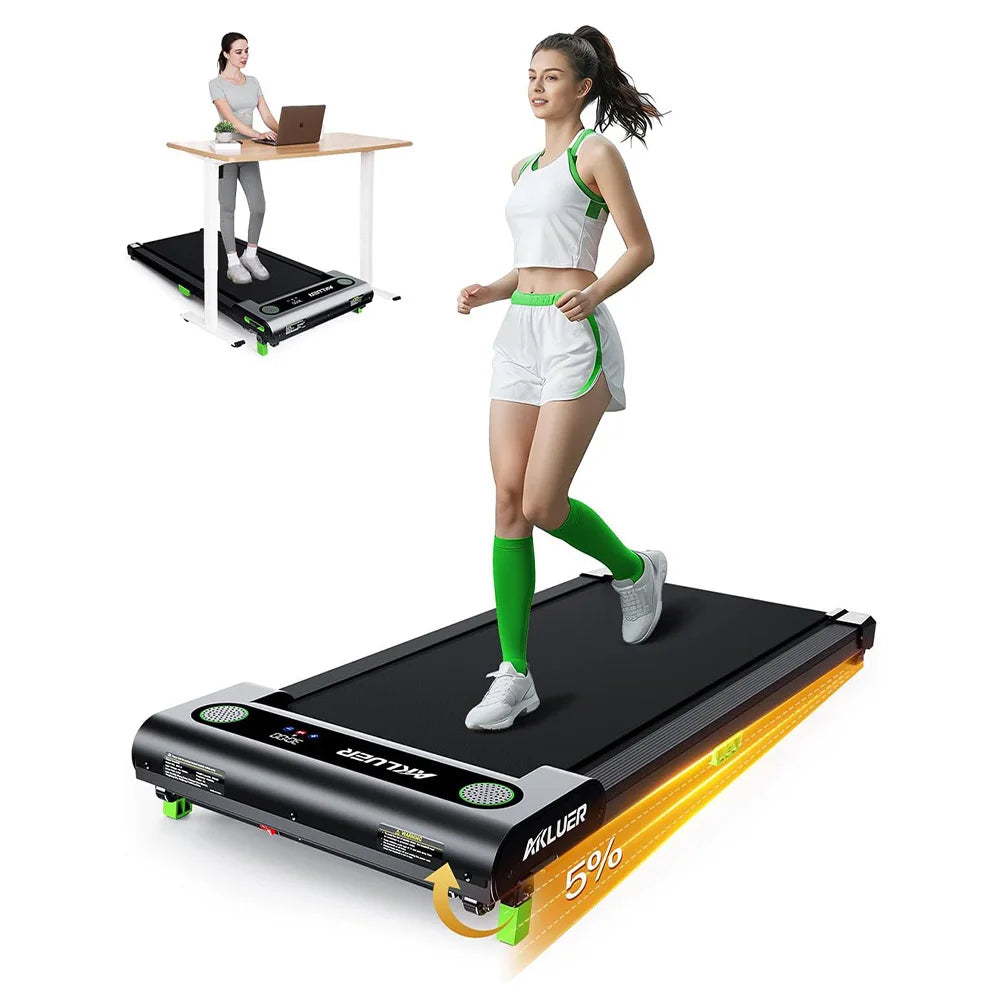 Walking Pad – Loopband – Wandelband – Compact Fitnessapparaat – Verstelbare Helling – Stille 2,5PK Motor – Ruim Loopvlak 40x90 cm