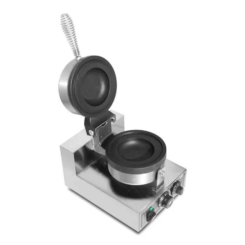 Bubbeltjeswafelmachine – Wafelmaker – Snackmaker – Paninimaker – Elektrische Wafelmachine – Regelbare Temperatuur – Anti-aanbaklaag