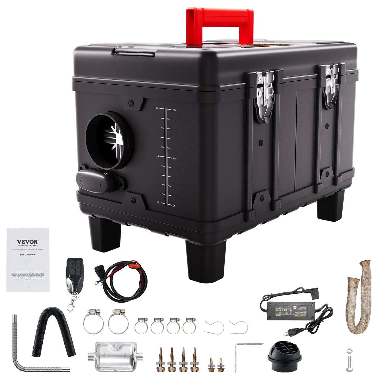 SucceBuy 8KW Diesel Heater 12V/24V All in One Diesel Air Heater with Bluetooth/CO Alarm Diesel Parking Heater for RV Boat trucks
