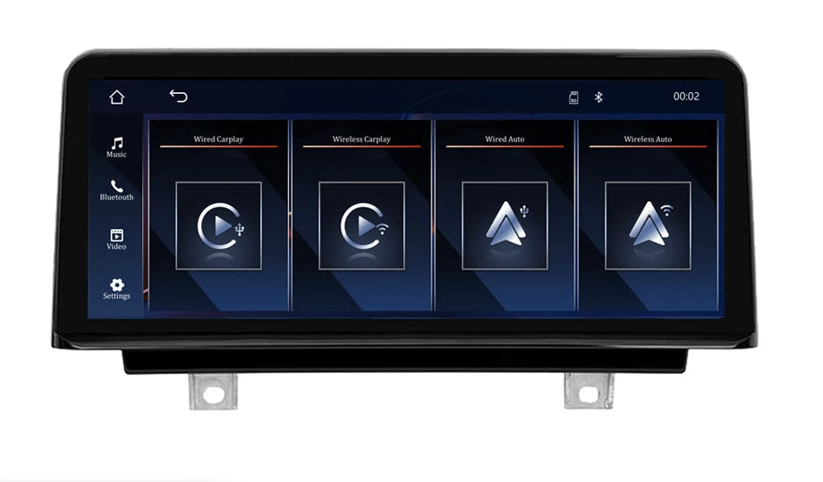 10,25 inch touchscreen multimedia unit – Autobedieningsscherm – Auto infotainmentsysteem – Carplay upgrade – BMW NBT navigatie – Draadloze Apple CarPlay – Android Auto – Helder 1920x720 resolutie – 4x45W versterker - QUORE