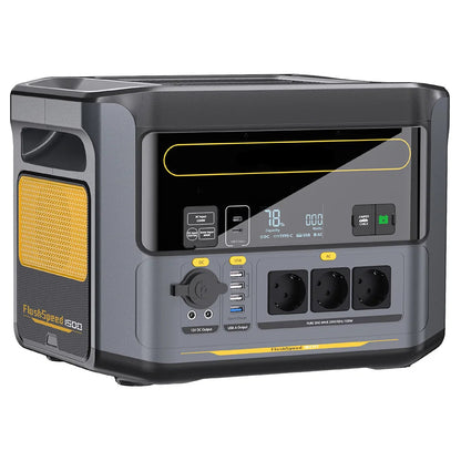 Power Station – Draagbare Accu – Noodstroomvoorziening – Mobiele Generator – UPS Batterij – Snelle Oplaadtijd – 1548Wh LiFePO4 Capaciteit