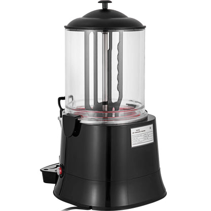 Elektrische Warme Chocolademelk Maker – Warme Drankmachine – Melkverwarmer – Automatische Roerder – 10L Capaciteit – 400W Vermogen - QUORE