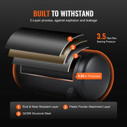 Luchtcompressor - 8L - 900W - Draagbare Luchtpomp - Air Compressor - Stille Compressor - QUORE