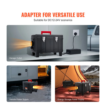 SucceBuy 8KW Diesel Heater 12V/24V All in One Diesel Air Heater with Bluetooth/CO Alarm Diesel Parking Heater for RV Boat trucks