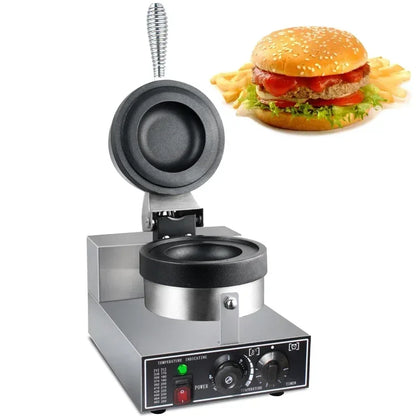Bubbeltjeswafelmachine – Wafelmaker – Snackmaker – Paninimaker – Elektrische Wafelmachine – Regelbare Temperatuur – Anti-aanbaklaag