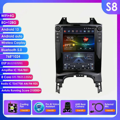2 DIN Autoradio – Multimedia Stereo – Android Radio – Inbouwradio – Auto Entertainment – 9,7 Inch Touchscreen – Android 13 Systeem