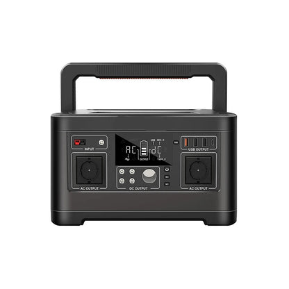 Draagbare Powerstation – Portable Accu – Noodstroom – Camping Accu – 520Wh Capaciteit – 600W Continu Vermogen