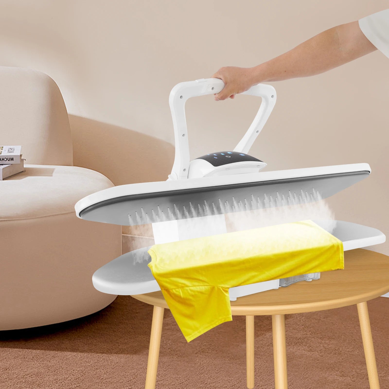 Stoompers – Stoomstrijkmachine – Strijkpers – Kledingpers – Strijkmachine – 2200W Snelle Verwarming – Groot 1000ml Waterreservoir - QUORE