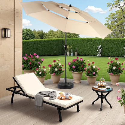 Parasol – Tuinparasol – Zonneparasol – Buitensunshade – Aluminium Frame – 3 Meter – UV- En Waterbestendig