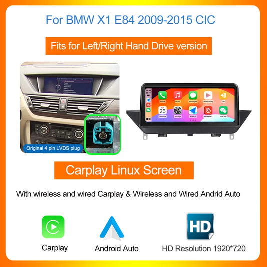 Multimedia Speler – Auto Radio – Navigatiesysteem – Touchscreen Unit – Draadloze CarPlay & Android Auto – 10,25 Inch IPS Display – Geïntegreerde GPS & Achteruitrijcamera Ondersteuning