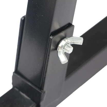 Multistandaard voor 5 Gitaren – Universele Gitaarstandaard voor Elektrische en Akoestische Gitaren – Stevige Display Stand – Zwart – Rubberen Bescherming