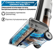 Cordless Stick Vacuum Cleaner - Stick Vacuum Cleaner - Vacuum Cleaner - Cordless Stick Vacuum Cleaner - Powerful Suction - 6200Pa - 180W - 80dB - 2600mAh