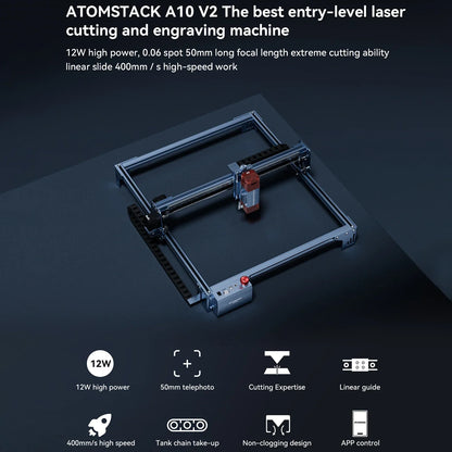 Laser Graveermachine – Laser Graveur – Laser Snijder – Creatieve Laser – Hobby Laser – 400x400 Mm Werkoppervlak – 10-12W Vermogen