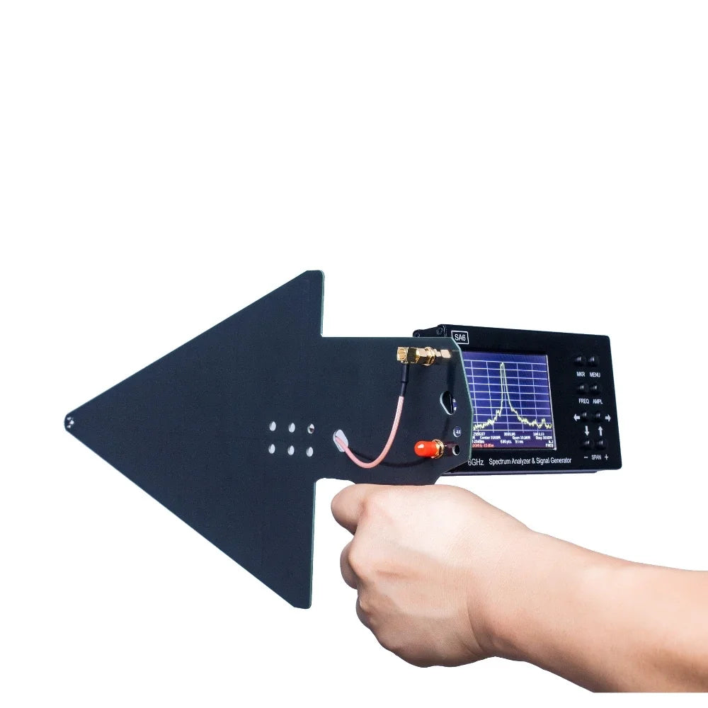 Spectrum Analyzer – Frequentie Analyzer – RF Meter – Signaal Detector – Spectrum Scanner – Draagbaar Ontwerp – Tracking Generator