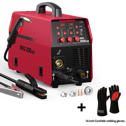 Lasmachine – Mig Lasmachine – Mig Mag Lasser – Tig Lasser – Spotlasser – 6-in-1 Multifunctioneel – 200 Ampère Vermogen