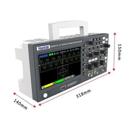 Digitale Oscilloscoop – Multimeter – Signaalgenerator – Frequentiemeter – Draagbare Oscilloscoop – 2 Kanalen – 150 MHz Bandbreedte