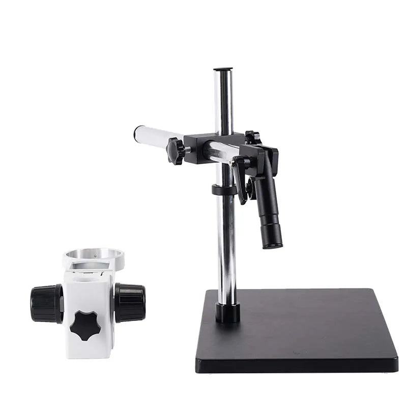 Stereo Microscoop – Stereomicroscoop – Zoom Microscoop – Binoculaire Microscoop – Laboratorium Microscoop – 7x-45x Verstelbare Vergroting – 56-LED Ringlicht - Wit