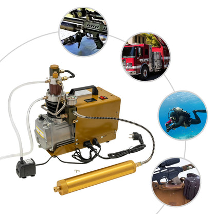 Luchtcompressor – Hogedruk Compressor – Industriële Compressor – Compacte Compressor – Krachtige Luchtstroom – Koper Motor – Duurzaam Materiaal