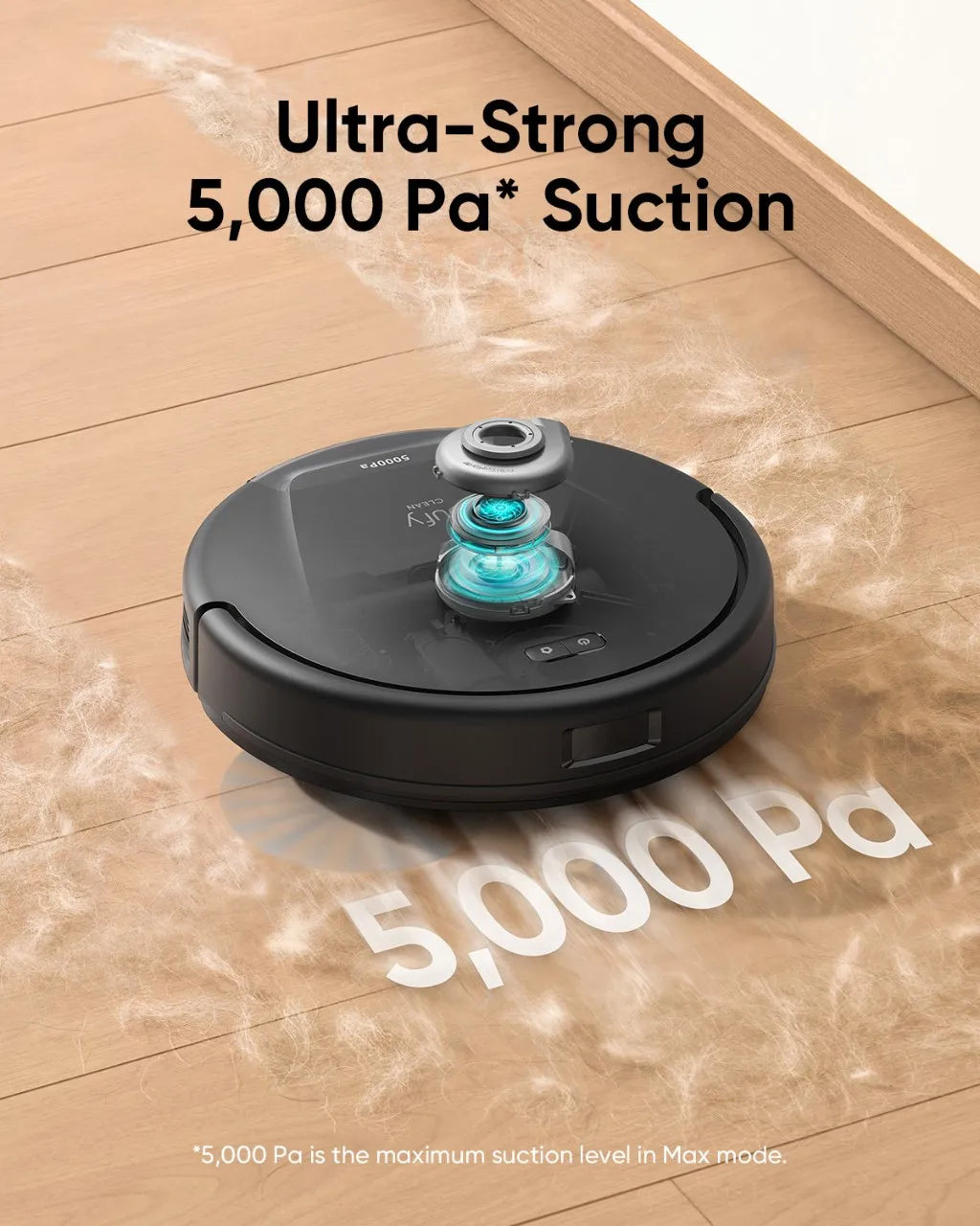 Robotstofzuiger – Dweilrobot – Stofzuiger – Automatische Stofzuiger – Draadloze Stofzuiger – 50W Zuigkracht – Accuduur 80 Minuten
