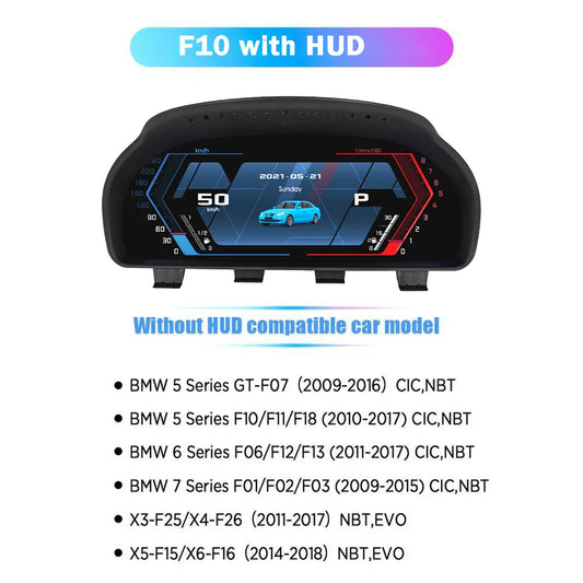 Digitaal Dashboard – Virtueel Cockpitpaneel – Instrumentenpaneel – LCD Display – Auto Meter – 12,3 Inch LED Scherm – Plug & Play Installatie – Hoge Resolutie 1920x720