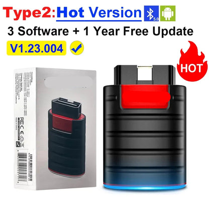 OBD2 Scanner – Diagnose Tool – Auto Uitlezer – Foutcode Lezer – Bluetooth Verbinding – Volledige Systeemdiagnose – Onderhoudsdiensten - Hete Versie