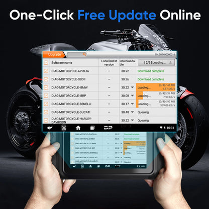 Motordiagnosetool – Motordiagnozesysteem – Motorscanner – Motordiagnoseapparaat – Foutcode Uitlezen – 7-Inch Touchscreen – Wi-Fi Connectiviteit