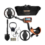 VEVOR Metaaldetector - LCD display - Voor kinderen en volwassenen - 7 Standen - Verstelbare hoogte - Waterdicht - Lichtgewicht - QUORE